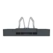 Schneider Electric Merten MEG4562-0414 Fedlap, 2xRJ45 moduláris betétekhez, System-M, antracit