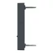 Schneider Electric Merten MEG4562-0414 Fedlap, 2xRJ45 moduláris betétekhez, System-M, antracit