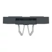 Schneider Electric Merten MEG4562-0414 Fedlap, 2xRJ45 moduláris betétekhez, System-M, antracit