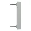 Schneider Electric Merten MEG4562-0460 Fedlap, 2xRJ45 moduláris betétekhez, System-M, alumínium