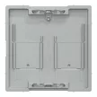 Schneider Electric Merten MEG4562-0460 Fedlap, 2xRJ45 moduláris betétekhez, System-M, alumínium