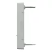 Schneider Electric Merten MEG4562-0460 Fedlap, 2xRJ45 moduláris betétekhez, System-M, alumínium