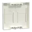 Schneider Electric Merten MEG4564-0319 fedlap, 2xRJ45 moduláris betétekhez, feliratozható  polárfehér - System-M (M-Plan / M-Pure / M-Smart)