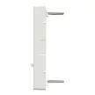 Schneider Electric Merten MEG4564-0319 Fedlap, 2xRJ45 moduláris betétekhez, feliratozható, System-M, polárfehér