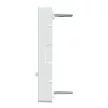 Schneider Electric Merten MEG4564-0325 Fedlap, 2xRJ45 moduláris betétekhez, feliratozható, System-M, aktívfehér