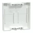 Schneider Electric Merten MEG4564-0325 Fedlap, 2xRJ45 moduláris betétekhez, feliratozható, System-M, aktívfehér