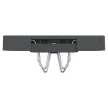 Schneider Electric Merten MEG4564-0403 Fedlap, 2xRJ45 moduláris betétekhez, feliratozható, System-M, fekete