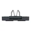 Schneider Electric Merten MEG4564-0414 Fedlap, 2xRJ45 moduláris betétekhez, feliratozható, System-M, antracit