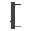 Schneider Electric Merten MEG4564-0414 Fedlap, 2xRJ45 moduláris betétekhez, feliratozható, System-M, antracit