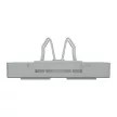 Schneider Electric Merten MEG4564-0460 Fedlap, 2xRJ45 moduláris betétekhez, feliratozható, System-M, alumínium