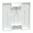 Schneider Electric Merten MEG4564-6035 Fedlap, 2xRJ45 moduláris betétekhez, feliratozható, System-D, lótuszfehér