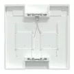 Schneider Electric Merten MEG4564-6035 Fedlap, 2xRJ45 moduláris betétekhez, feliratozható, System-D, lótuszfehér