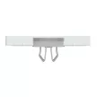 Schneider Electric Merten MEG4564-6035 Fedlap, 2xRJ45 moduláris betétekhez, feliratozható, System-D, lótuszfehér