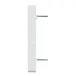 Schneider Electric Merten MEG4564-6035 Fedlap, 2xRJ45 moduláris betétekhez, feliratozható, System-D, lótuszfehér