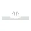 Schneider Electric Merten MEG4564-6035 Fedlap, 2xRJ45 moduláris betétekhez, feliratozható, System-D, lótuszfehér