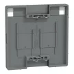 Schneider Electric Merten MEG4564-6052 Fedlap, 2xRJ45 moduláris betétekhez, feliratozható, System-D, mokka