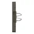 Schneider Electric Merten MEG4572-6052 Fedlap, 2xRJ45 aljzathoz, System-D, mokka