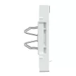 Schneider Electric Merten MEG4573-0325 Fedlap, 1xRJ45 aljzathoz, feliratozható, System-M, aktívfehér