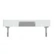 Schneider Electric Merten MEG4573-0325 Fedlap, 1xRJ45 aljzathoz, feliratozható, System-M, aktívfehér