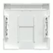 Schneider Electric Merten MEG4573-0325 Fedlap, 1xRJ45 aljzathoz, feliratozható, System-M, aktívfehér