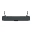Schneider Electric Merten MEG4573-0414 Fedlap, 1xRJ45 aljzathoz, feliratozható, System-M, antracit