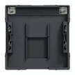 Schneider Electric Merten MEG4573-0414 Fedlap, 1xRJ45 aljzathoz, feliratozható, System-M, antracit