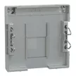 Schneider Electric Merten MEG4573-0460 Fedlap, 1xRJ45 aljzathoz, feliratozható, System-M, alumínium