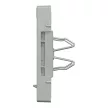 Schneider Electric Merten MEG4573-0460 Fedlap, 1xRJ45 aljzathoz, feliratozható, System-M, alumínium