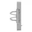 Schneider Electric Merten MEG4573-0460 Fedlap, 1xRJ45 aljzathoz, feliratozható, System-M, alumínium