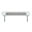 Schneider Electric Merten MEG4574-0325 Fedlap, 2xRJ45 aljzathoz, feliratozható, System-M, aktívfehér