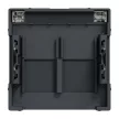 Schneider Electric Merten MEG4574-0414 Fedlap, 2xRJ45 aljzathoz, feliratozható, System-M, antracit