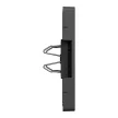 Schneider Electric Merten MEG4574-6034 Fedlap, 2xRJ45 aljzathoz, feliratozható, System-D, antracit