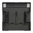 Schneider Electric Merten MEG4574-6034 Fedlap, 2xRJ45 aljzathoz, feliratozható, System-D, antracit