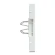 Schneider Electric Merten MEG4574-6035 Fedlap, 2xRJ45 aljzathoz, feliratozható, System-D, lótuszfehér