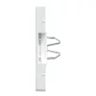 Schneider Electric Merten MEG4574-6035 Fedlap, 2xRJ45 aljzathoz, feliratozható, System-D, lótuszfehér