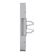 Schneider Electric Merten MEG4574-6036 Fedlap, 2xRJ45 aljzathoz, feliratozható, System-D, acél