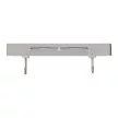 Schneider Electric Merten MEG4574-6050 Fedlap, 2xRJ45 aljzathoz, feliratozható, System-D, nikkel