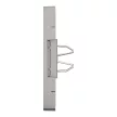 Schneider Electric Merten MEG4574-6050 Fedlap, 2xRJ45 aljzathoz, feliratozható, System-D, nikkel