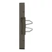 Schneider Electric Merten MEG4574-6052 Fedlap, 2xRJ45 aljzathoz, feliratozható, System-D, mokka