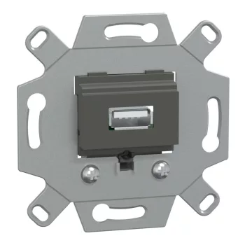   Schneider Electric Merten MEG4581-0000 USB 2.0 csatlakozó betét, fedlap és keret nélkül