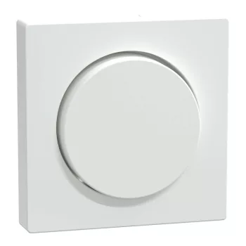 Schneider Electric Merten MEG5250-0325 fedlap forgatógombos fényerőszabályzóhoz System-M aktívfehér