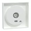 Schneider Electric Merten MEG5250-0325 fedlap forgatógombos fényerőszabályzóhoz System-M aktívfehér