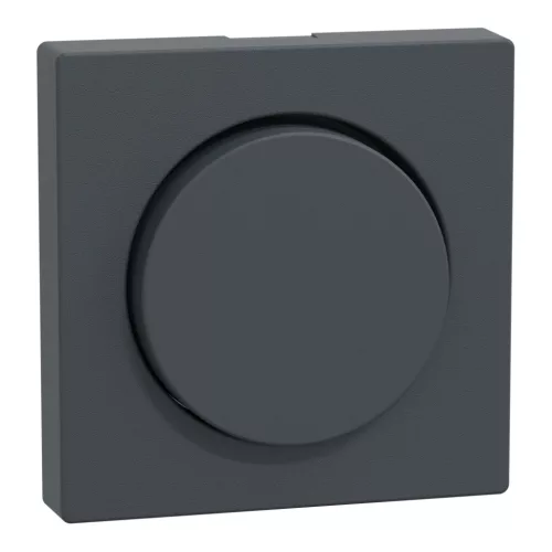 Schneider Electric Merten MEG5250-0414 fedlap forgatógombos fényerőszabályzókhoz  antracit - System-M (M-Plan / M-Pure / M-Smart)