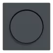 Schneider Electric Merten MEG5250-0414 fedlap forgatógombos fényerőszabályzókhoz  antracit - System-M (M-Plan / M-Pure / M-Smart)