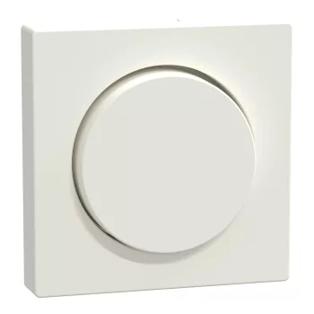   Schneider Electric Merten MEG5250-0419 fedlap forgatógombos fényerőszabályzókhoz  mattfehér - System-M (M-Plan / M-Pure / M-Smart)