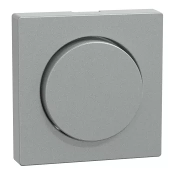 Schneider Electric Merten MEG5250-0460 fedlap forgatógombos fényerőszabályzóhoz System-M alumínium