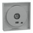 Schneider Electric Merten MEG5250-0460 fedlap forgatógombos fényerőszabályzóhoz System-M alumínium