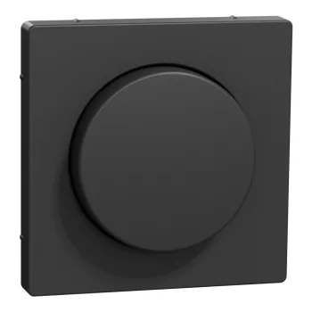   Schneider Electric Merten MEG5250-6034 fedlap forgatógombos fényerőszabályzókhoz  antracit - System-D (D-Life / D-Antik)