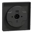 Schneider Electric Merten MEG5250-6034 fedlap forgatógombos fényerőszabályzókhoz  antracit - System-D (D-Life / D-Antik)