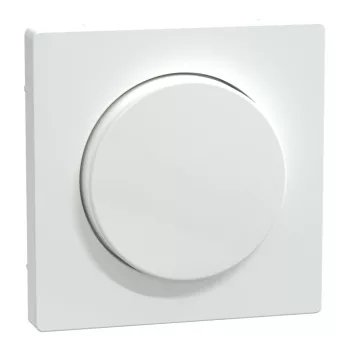   Schneider Electric Merten MEG5250-6035 fedlap forgatógombos fényerőszabályzókhoz  lótuszfehér - System-D (D-Life / D-Antik)